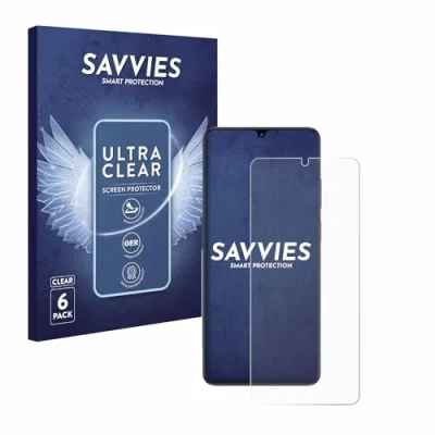 Abbildung von Savvies 6 Stück Schutzfolie für ZTE Blade V50 Vita Displayschutz Folie Ultra Transparent