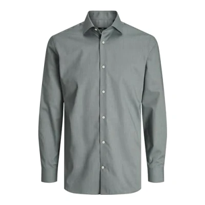 Abbildung von Jack &amp; Jones Premium Blaparker LS NOOS Hemd, Herren, Größe: Medium, Balsam green