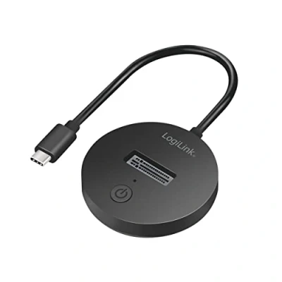 Abbildung von LogiLink USB 3.2 (Gen 2) mobiler Quickport für M.2 NVMe (PCIe) oder SATA (NGFF) SSDs