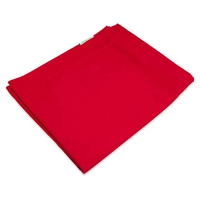 Abbildung von Green Bean Square XXL Riesensitzsackhülle 140x180 cm Baumwollbezug Indoor Sitzsackhülle Bag Bezug Sitzsackbezug ohne Füllung Lounge Chair Baumwolle Hülle flauschig Rot