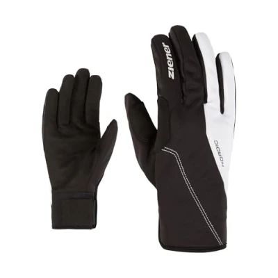 Abbildung von Ziener Damen ULTIMANA Langlauf/Nordic/Crosscountry Handschuhe Soft Shell, extra warm, Primaloft, Black.White, 6