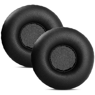 Abbildung von Professionelle Ersatz Ohrpolster, kompatibel mit Plantronics Blackwire 5220 5210 C5210 Kopfhörer Ohrpolster weichem Protein Leder/Memory Schaum