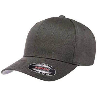 Abbildung von Flexfit Herren Men&#039;s Athletic Baseball Fitted Cap Verschluss, grau dunkel, XX Large