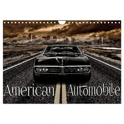 Abbildung von American Automobile (Wandkalender 2025 DIN A4 quer), CALVENDO Monatskalender