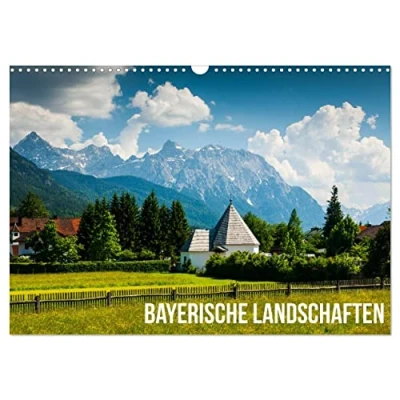 Abbildung von Bayerische Landschaften (Wandkalender 2025 DIN A3 quer), CALVENDO Monatskalender