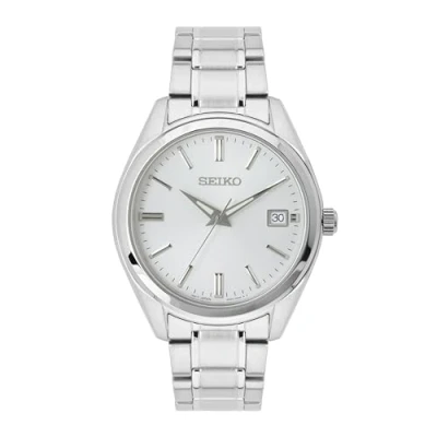 Abbildung von Seiko Uhr, Herren, Größe: One Size, Silber