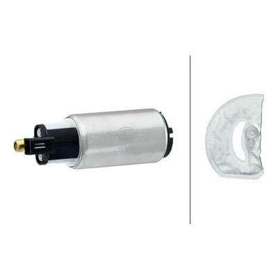 Abbildung von HELLA 8TF 358 304 101 Kraftstoffpumpe elektrisch mit Zubehör, ohne Dichtung FORD: Focus Mk1 Schrägheck, Kombi, Limousine