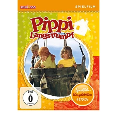 Abbildung von Pippi Langstrumpf Spielfilm Komplettbox [4 DVDs]