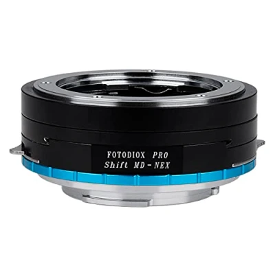 Abbildung von Fotodiox Pro Shift Lens Mount Adapter Compatible with Minolta MD Lenses on Sony E Cameras