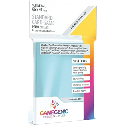 Abbildung von Gamegenic Spiel, Prime Standard Card Game Hüllen 66x91mm