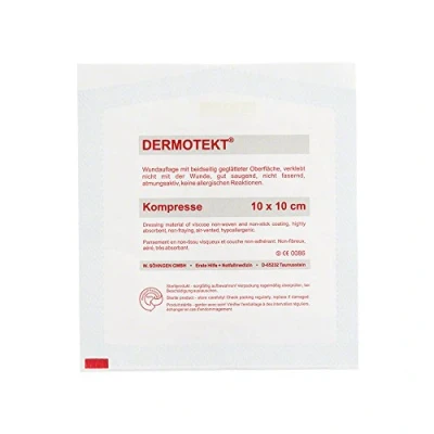 Abbildung von Dermotekt Kompresse V 10x10 cm 1 St