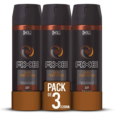 Abbildung von AXE Dark Temptation, Herren Deodorant 3 x 200 ml (gesamt: 600 ml)