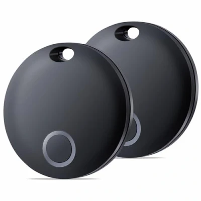 Abbildung von Reyke Smart Tag Pro, Koffer Tracker kompatibel mit Apple Wo ist? APP (nur iOS), Schlüsselfinder für Schlüssel, Gepäck, Koffer, Brieftasche, IP67 wasserdicht, 2er Pack