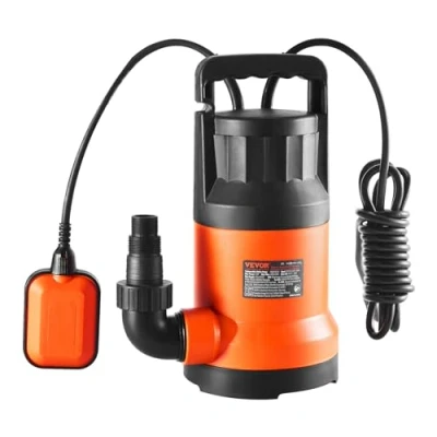 Abbildung von VEVOR Tauchpumpe Schmutzwasserpumpe Wasserpumpe 700W 15700 L/h 10,1m Förderhöhe