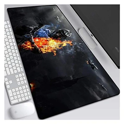 Abbildung von IGIRC Mauspad Battlefield 5 Speed ​​Gaming XXL Mousepad 900 x 400mm Großformat 3 mm Dicke Basis Perfekte Präzision und Geschwindigkeit, N