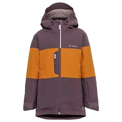 Abbildung von Vaude KIDS CUP Unisex Snowboardjacke für Kinder, Größe: 122/128, Blackberry/brown