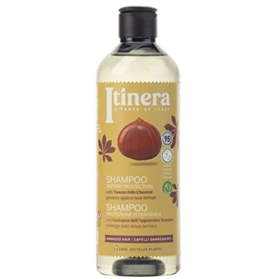 Abbildung von ITINERA Shampoo für geschädigtes Haar mit Kastanie aus den toskanischen Hügeln, 95% natürliche Inhaltsstoffe, 370 ml 1 Stück