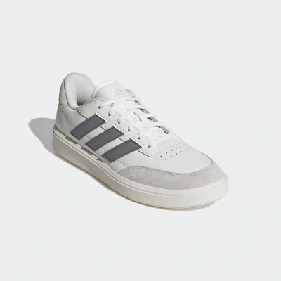 Abbildung von adidas Unisex Kids Courtblock Schuh Cloud White/Core Black/Grey One 40