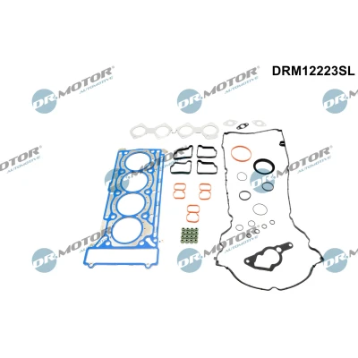 Abbildung von DR.MOTOR AUTOMOTIVE DRM12223SL Dichtungssatz, Zylinderkopf MERCEDES BENZ: C Klasse Limousine, E T modell, Limousine
