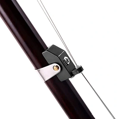 Abbildung von Erhu Qianjin Universal Urheen Saitenbefestigungsteil Einstellbar Multifunktionales Musikinstrument Zubehör Ersatz Schwarz