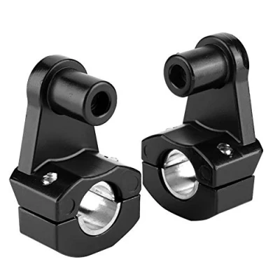 Abbildung von VOBOR 1 Paar Lenkererhöhung Motorrad 22mm, Aluminiumlegierung Lenker Riser Bar Risers Clamp 22mm oder 28mm für XR650L,Suzuki V Strom,GS1150 &amp; 1100,KLR DRZ