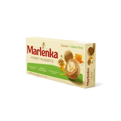 Abbildung von Marlenka Honigkugeln Delicious Honey Nuggets Gebäckkugeln mit Honig 10 Bälle 235g GLUTENFREI