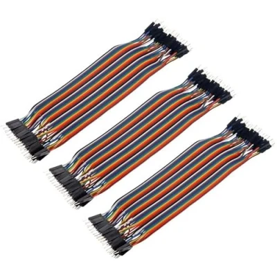 Abbildung von Aihasd 120P 30cm männlich Jumper Cable for Breadboard Circuit Test