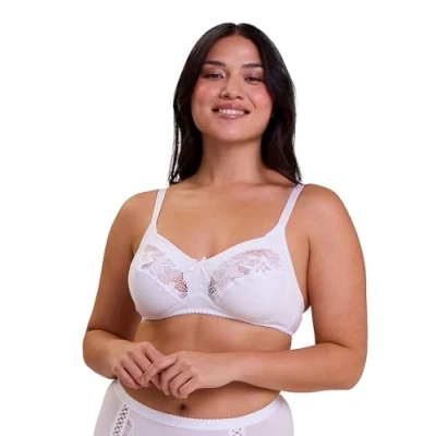 Abbildung von Sans Complexe Damen BH COTON D&#039;ARUM, Weiß, 90BB