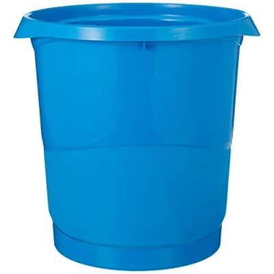Abbildung von Esselte Europost Vivida Abfalleimer, Blau