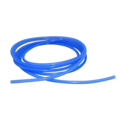 Abbildung von LAVMHAB Silikonschlauch 4mm ID x 7mm OD 3 Meter Länge, Flexibler Silikongummi Luftschlauch Wasserschlauch für Pumpenübertragung (Blau)