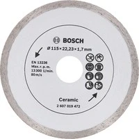 Abbildung von Diamanttrennscheibe für Fliesen, Ø 115mm