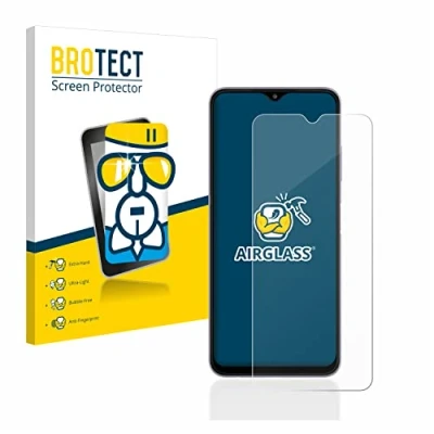 Abbildung von BROTECT Schutzglas für Samsung Galaxy A22 5G Schutzfolie Panzer Folie Glas [Extrem Kratzfest 9H, Anti Fingerprint, Ultra Transparent]