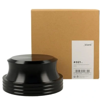 Abbildung von _blank #021bk Stabilisator für Schallplattenspieler Plattengewicht Aluminium schwarz 425g Auflagegewicht