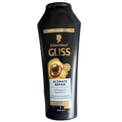 Abbildung von Gliss Kur Shampoo &quot;Ultimate Repair&quot; sehr beschädigt und trockenes Haar 250ml