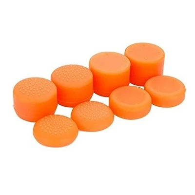 Abbildung von Kappen für Joystick, Analogstick, erhöht und rutschfest, PS4, PS3, Switch Pro, Xbox One, 360, Wii U, PS2, 8er Packung