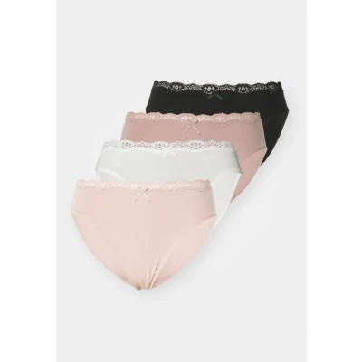 Abbildung von Lascana BOX 4 PACK Slip multicoloured, Damen, Größe: 32/34, Multi coloured