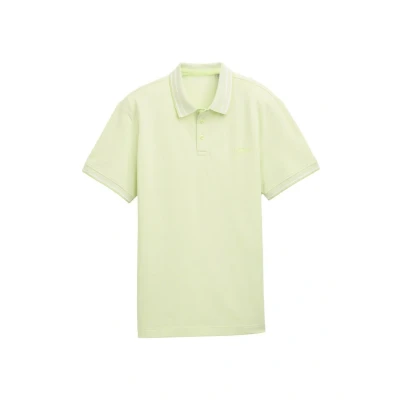 Abbildung von TOM Tailor Poloshirt, Herren, Größe: Small, Lime green two tone pique