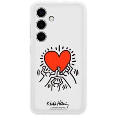 Abbildung von Samsung Galaxy S24 Plus Keith Haring Suit Backcover Transparent