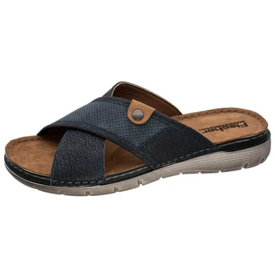 Abbildung von Fischer Markenschuh Sepp Pantolette aus Nappalino (Lederimitat), mit Synthetik Futter, gepolstertes Fußbett