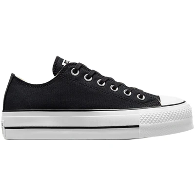 Abbildung von Converse Chuck Taylor ALL STAR LIFT Sneaker low, Damen, Größe: 39.5, Black/garnet/white Textil