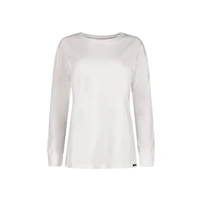 Abbildung von Skiny Langarm Shirt Nachtwäsche Shirt, Damen, Größe: 36, Ivory