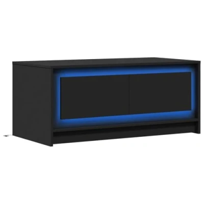 Abbildung von vidaXL Couchtisch LED Schwarz Holzwerkstoff (1 St)