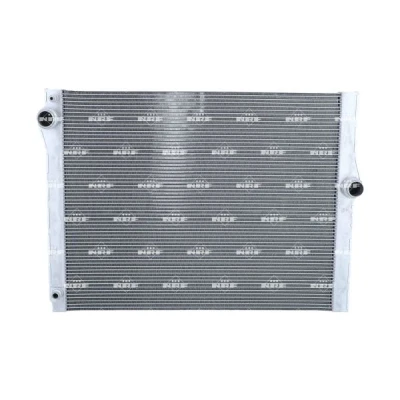 Abbildung von NRF 550185 Kühler, Motorkühlung Aluminium 600 496 32 Kühlrippen gelötet BMW: 7
