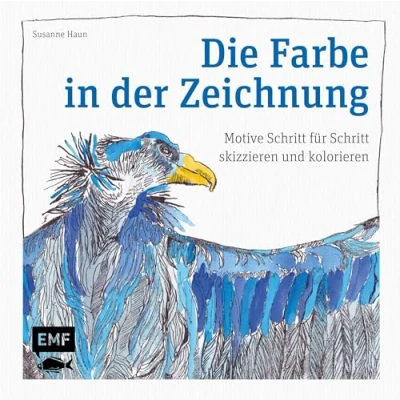 Abbildung von Die Farbe in der Zeichnung: Motive Schritt für skizzieren und kolorieren