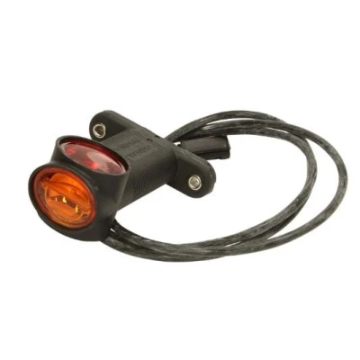 Abbildung von Vignal Gruppe Begrenzungsleuchte Rot/ Weiß/ Orange LED Beleuchtung 114 X 48 100 Mm D14034