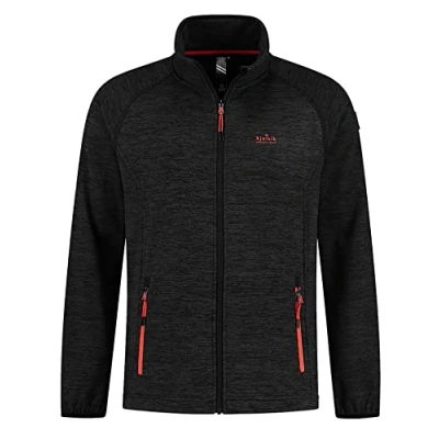 Abbildung von Kjelvik Herren Jacke Sweatjacke Mike (2XL, schwarz)