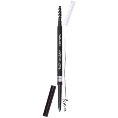 Abbildung von LOVELY_Full Precision Brown pencil eyebrow with brush Dark