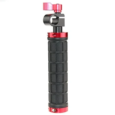 Abbildung von CAMVATE Kamera Handgriff mit Rod Clamp für 15 mm Rig Rail Unterstützung DSLR Schulter