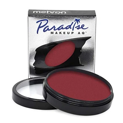Abbildung von Mehron Paradise Make up AQ Pro Size Perfekt für Bühnen und Bildschirmvorführungen, Spezialeffekte, Cosplay Halloween Wasseraktiviertes Gesichts Körperfarben 40 g Porto