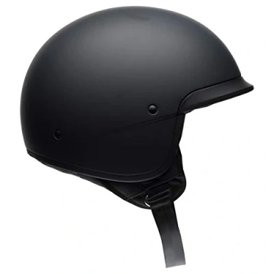 Abbildung von Bell Scout Air Open Face Motorradhelm (Solid Matte Black, XX Large)